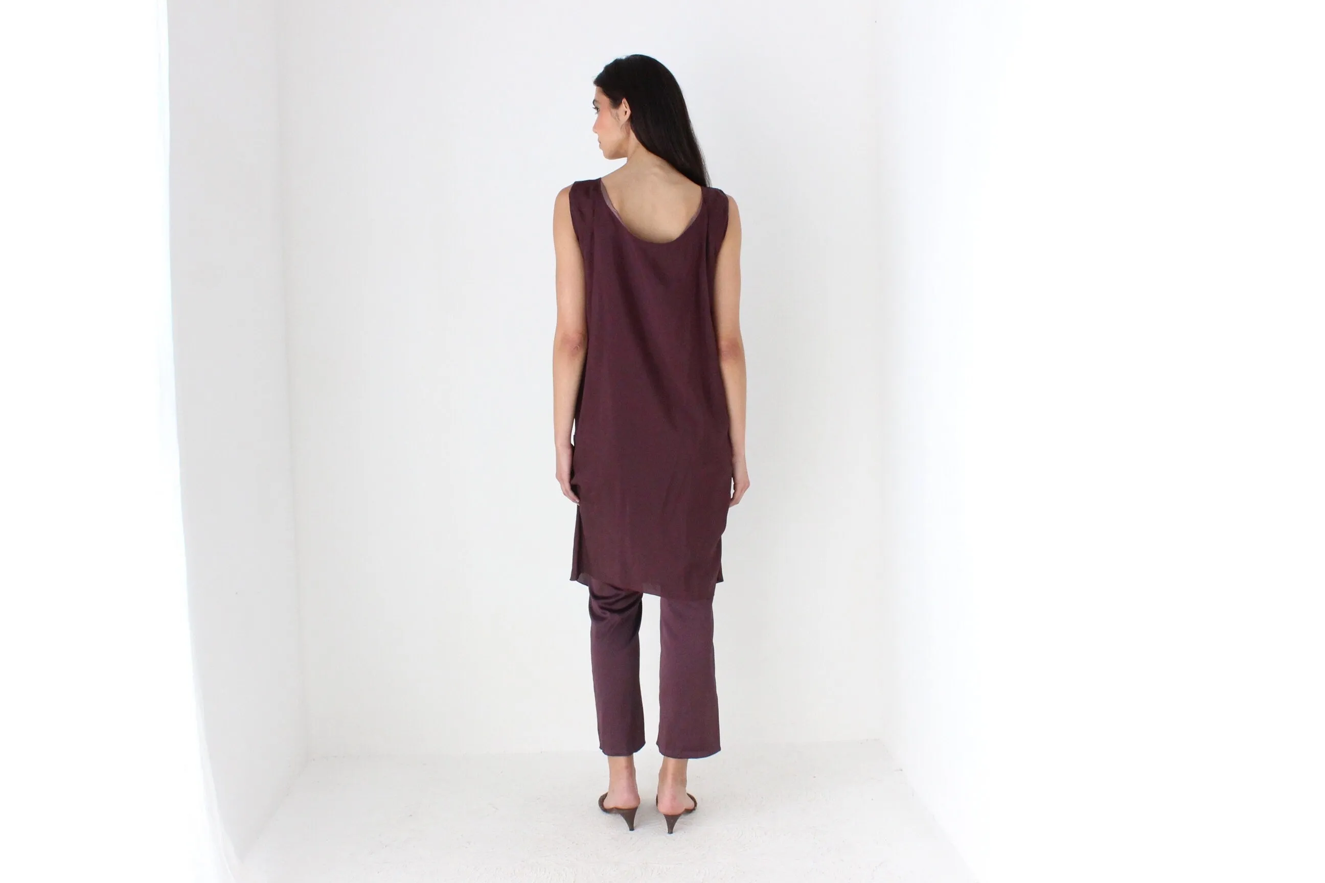 2000s MARNI Gathered Texture Cocoon Dress
