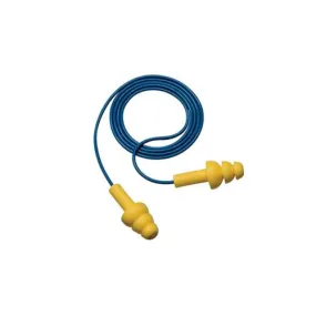 3M  E-A-R UltraFit 340-4004 Corded Earplugs, 25 dB NRR