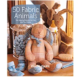 50 Fabric Animals Book