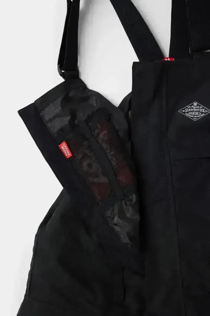 686 Boys Frontier Insulated Bib Snow Pants - Blk