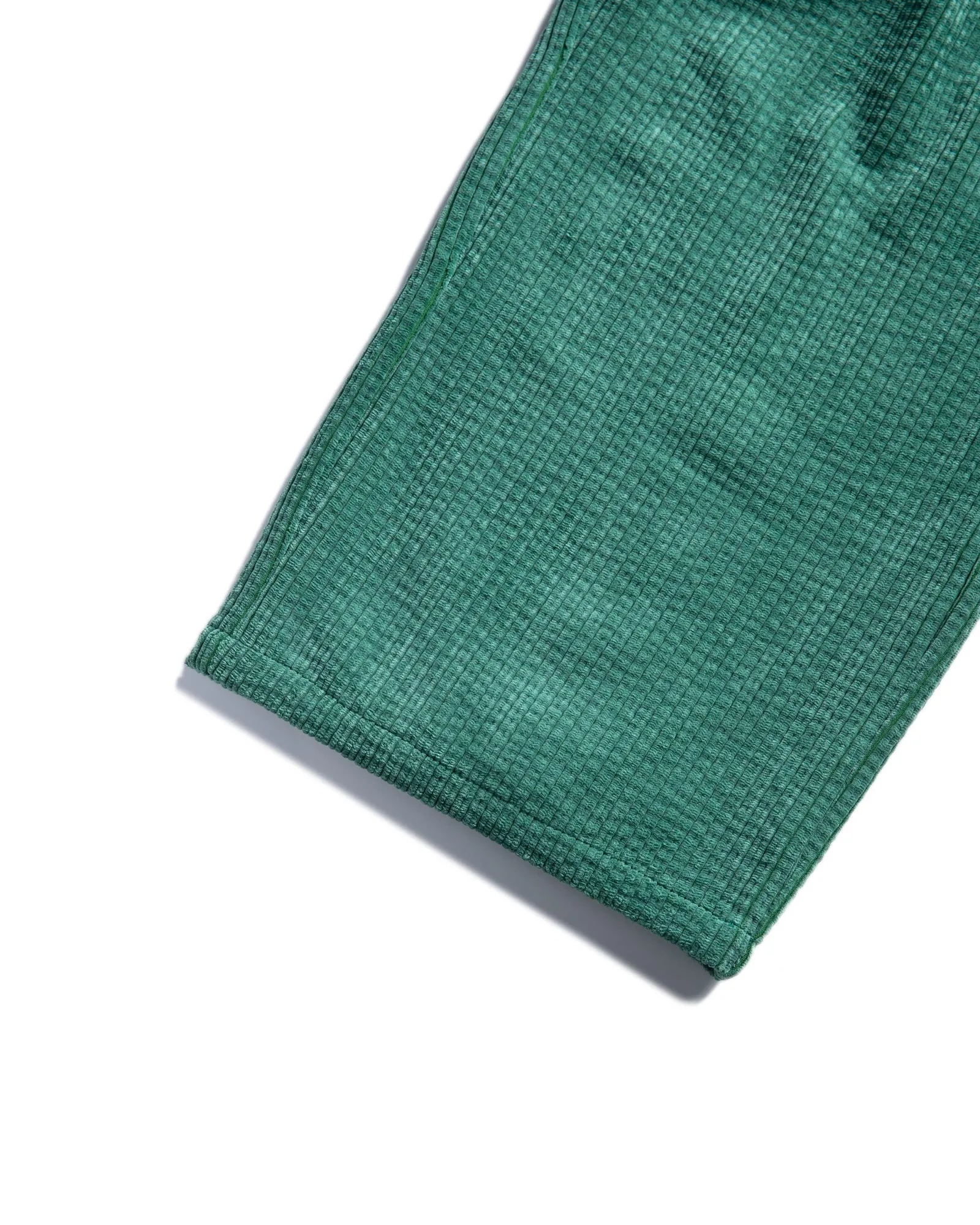 #ADJUSTABLE CORDUROY PANTS GREEN