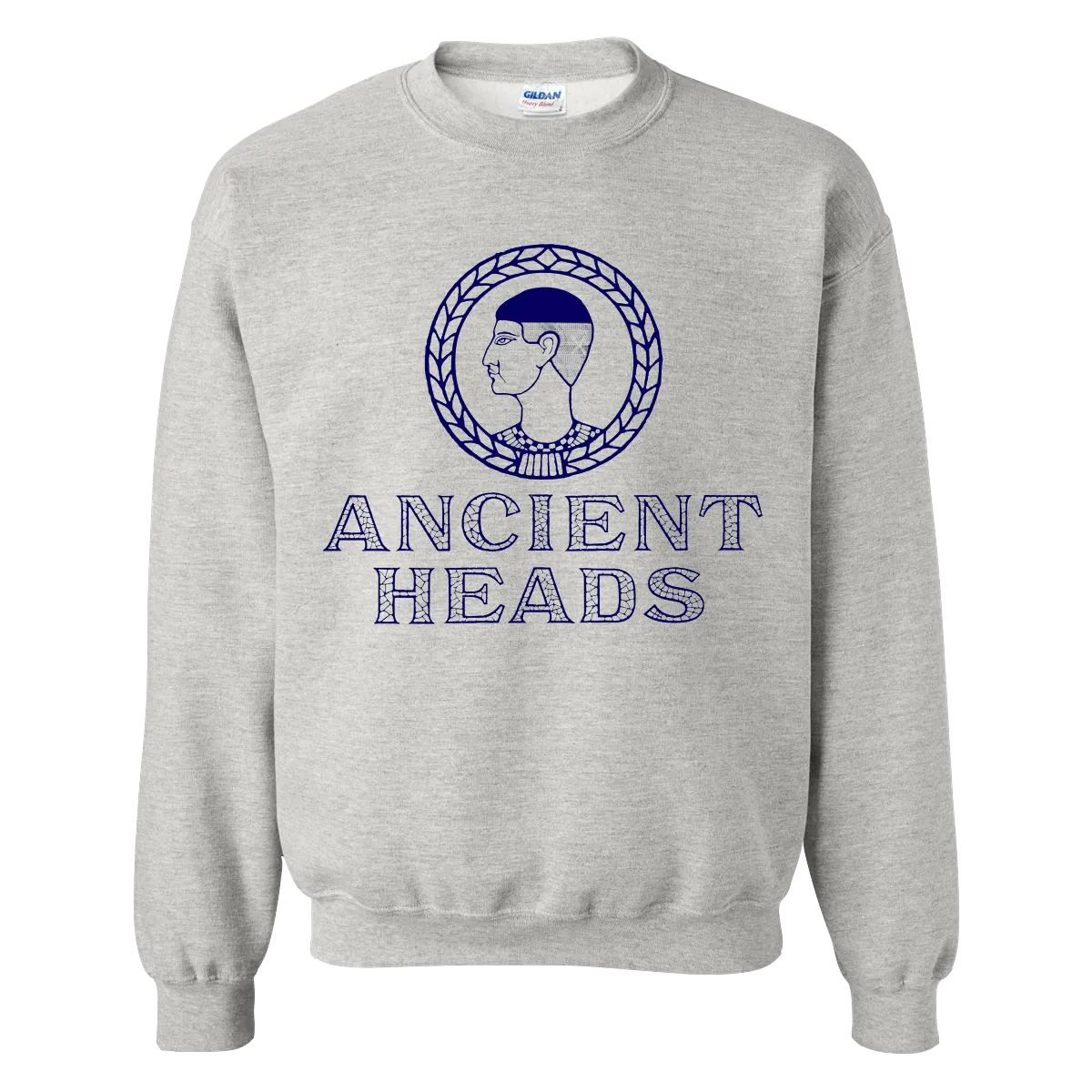 Ancient Heads "Ancient" Grey Crew Neck