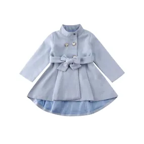 BABY BLUE ROYAL PEACOAT