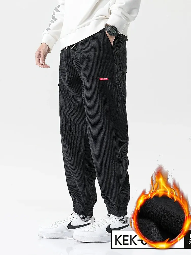 Baggy Corduroy Casual Sweatpants