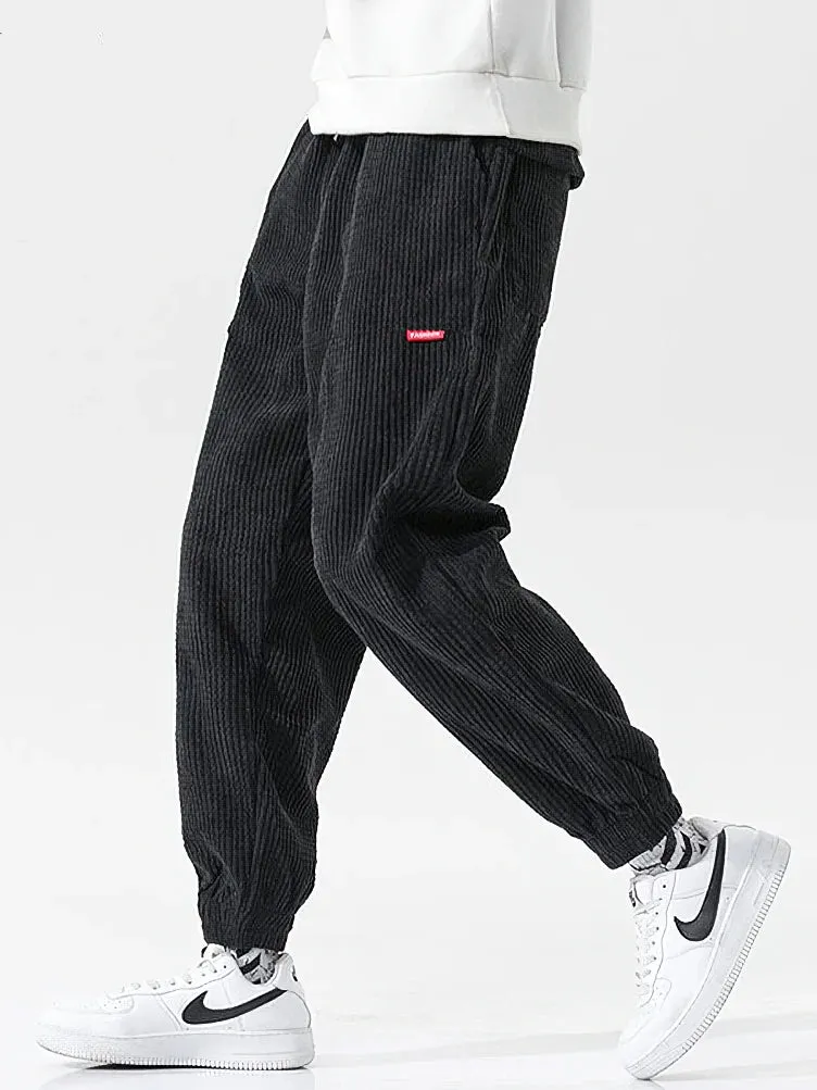 Baggy Corduroy Casual Sweatpants