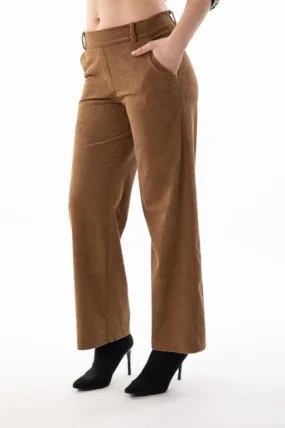 Bali Pant - Pull On Cord - Brown