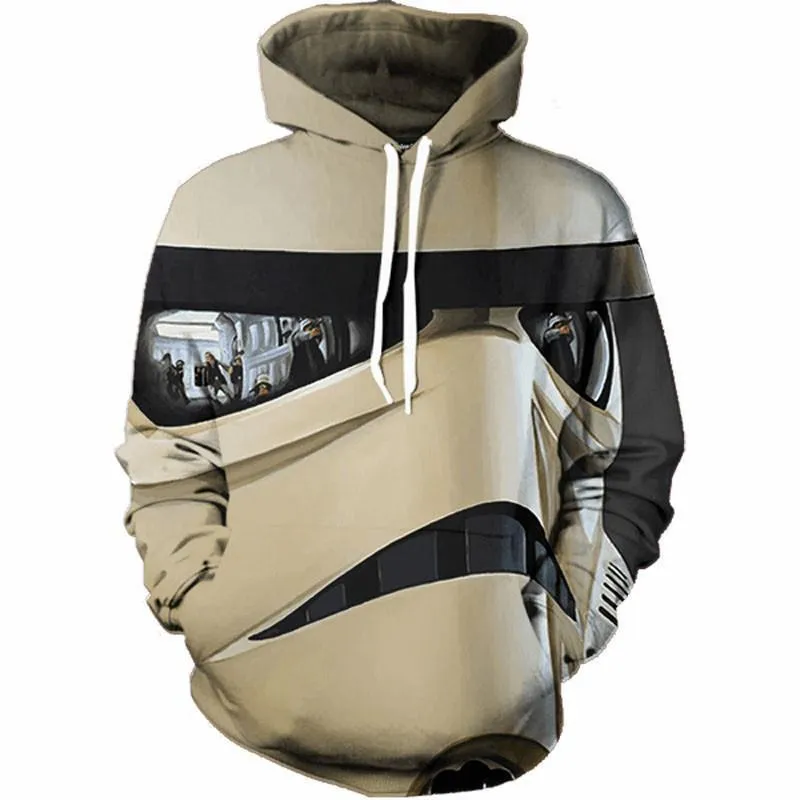 BFJmz Star Wars: The Last Jedi 3D Printing Coat Leisure Sports Sweater  Autumn And Winter