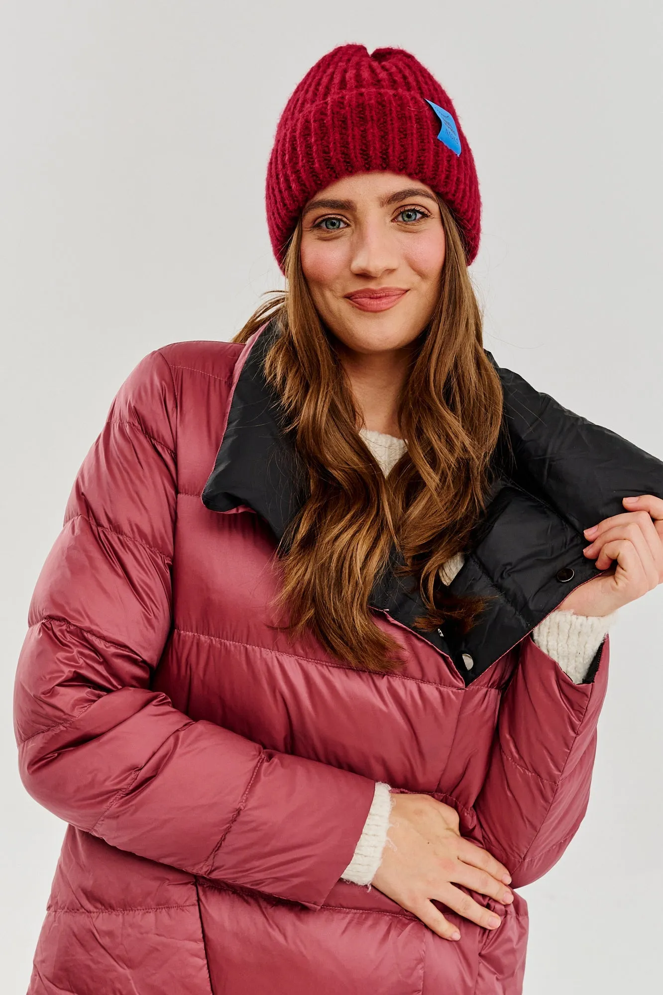 Boho Dreamer double-sided winter coat