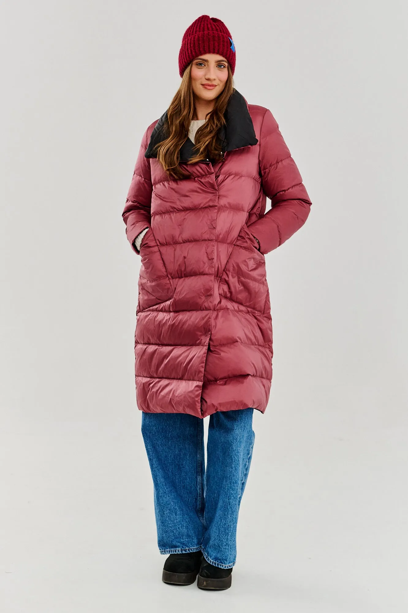 Boho Dreamer double-sided winter coat