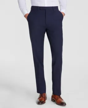 Calvin Klein Mens Slim fit Dress Pants 42 / 32 Blue Solid Stretch