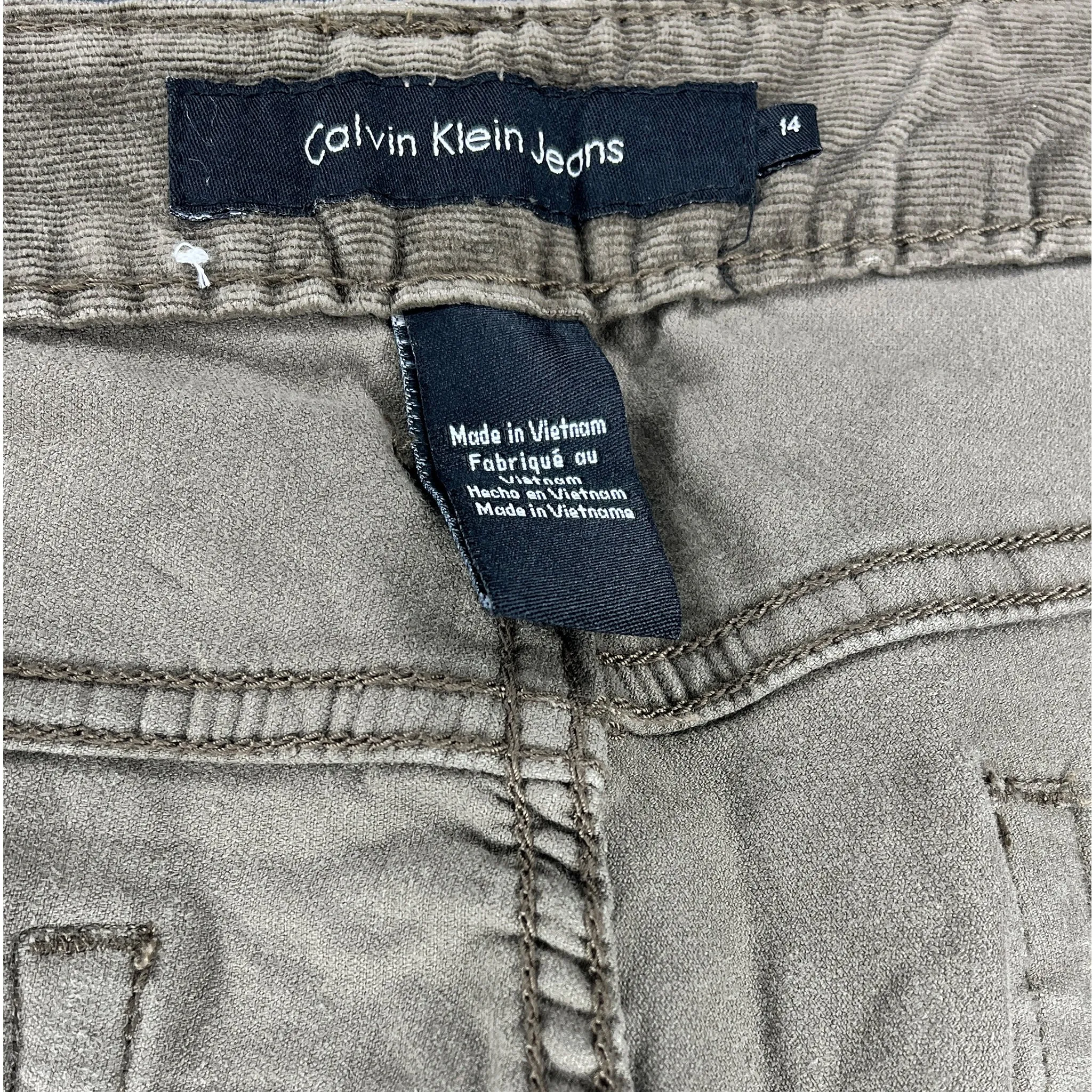 Calvin Klein Pants Brown Size 14 SKU 000213-9