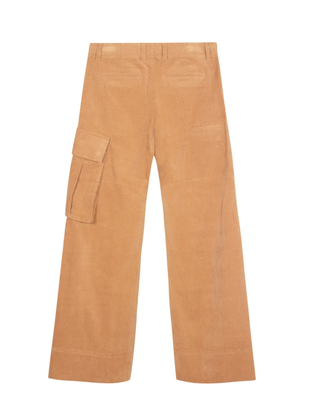 Camel Mens Corduroy Hem Zipped Pants Camel