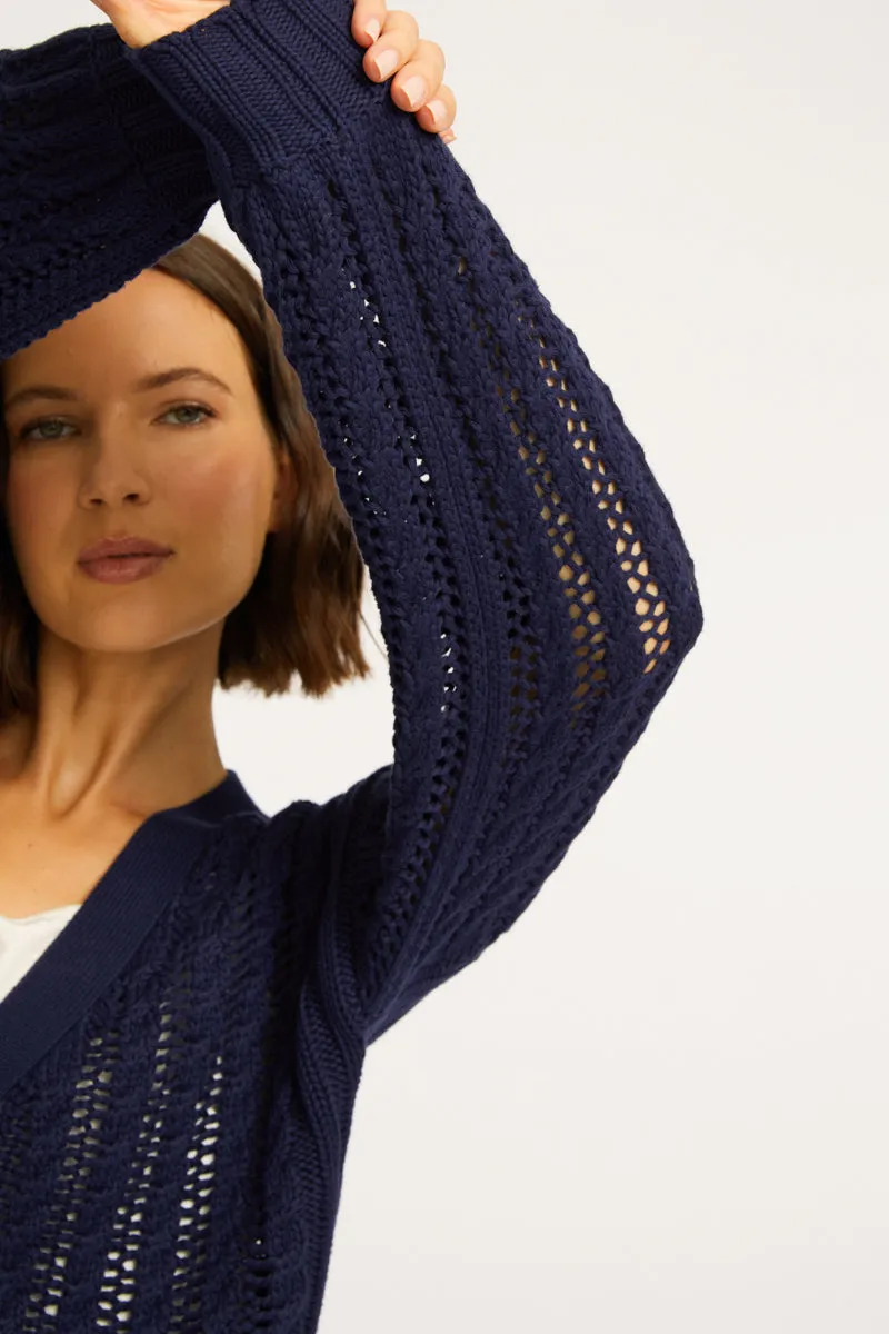 Casey Peacoat Navy Sweater
