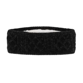 Chenille Headband - Black