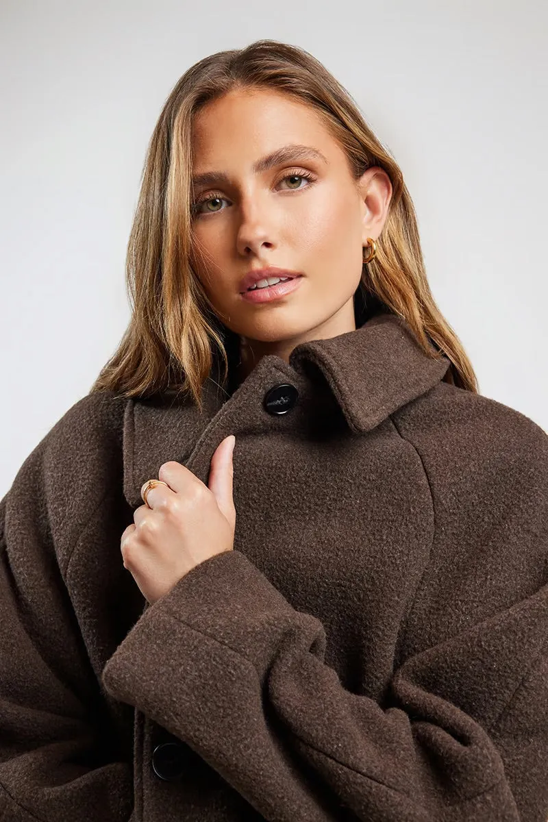 Cleo Wool Blend Coat