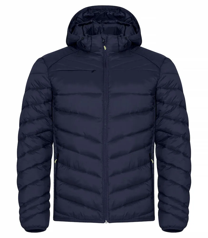 Clique Idaho Men's Jacket | Padded | Recycled Material | Removable Hood | 3 Colours | XS-4XL