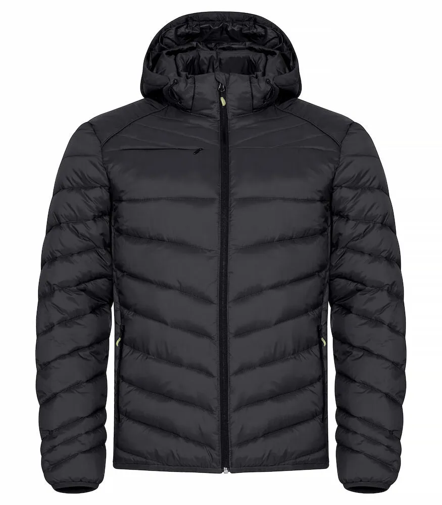 Clique Idaho Men's Jacket | Padded | Recycled Material | Removable Hood | 3 Colours | XS-4XL