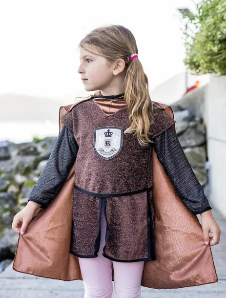 Copper Knight Tunic with Cape Size 5-6