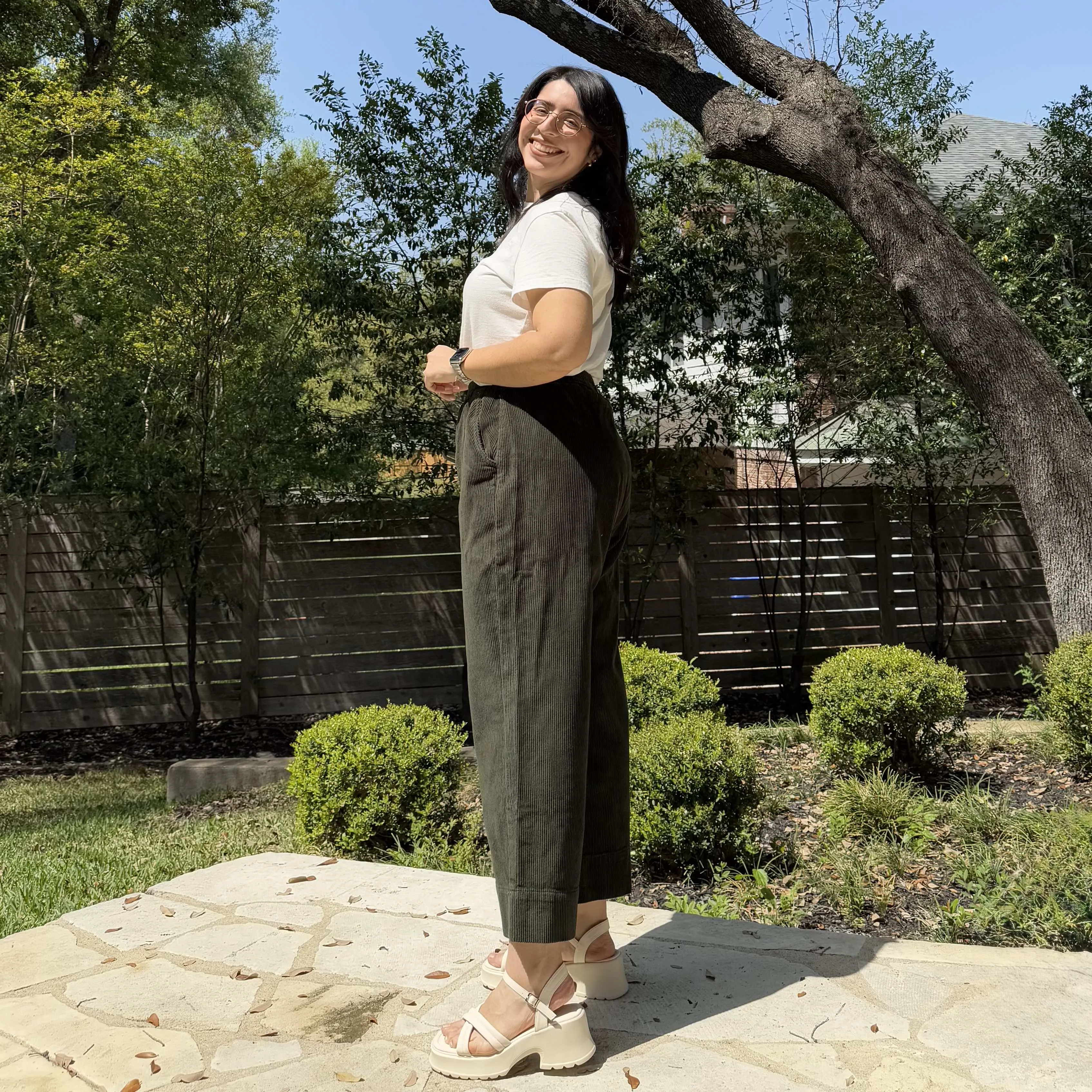 Corduroy Pants - Olive