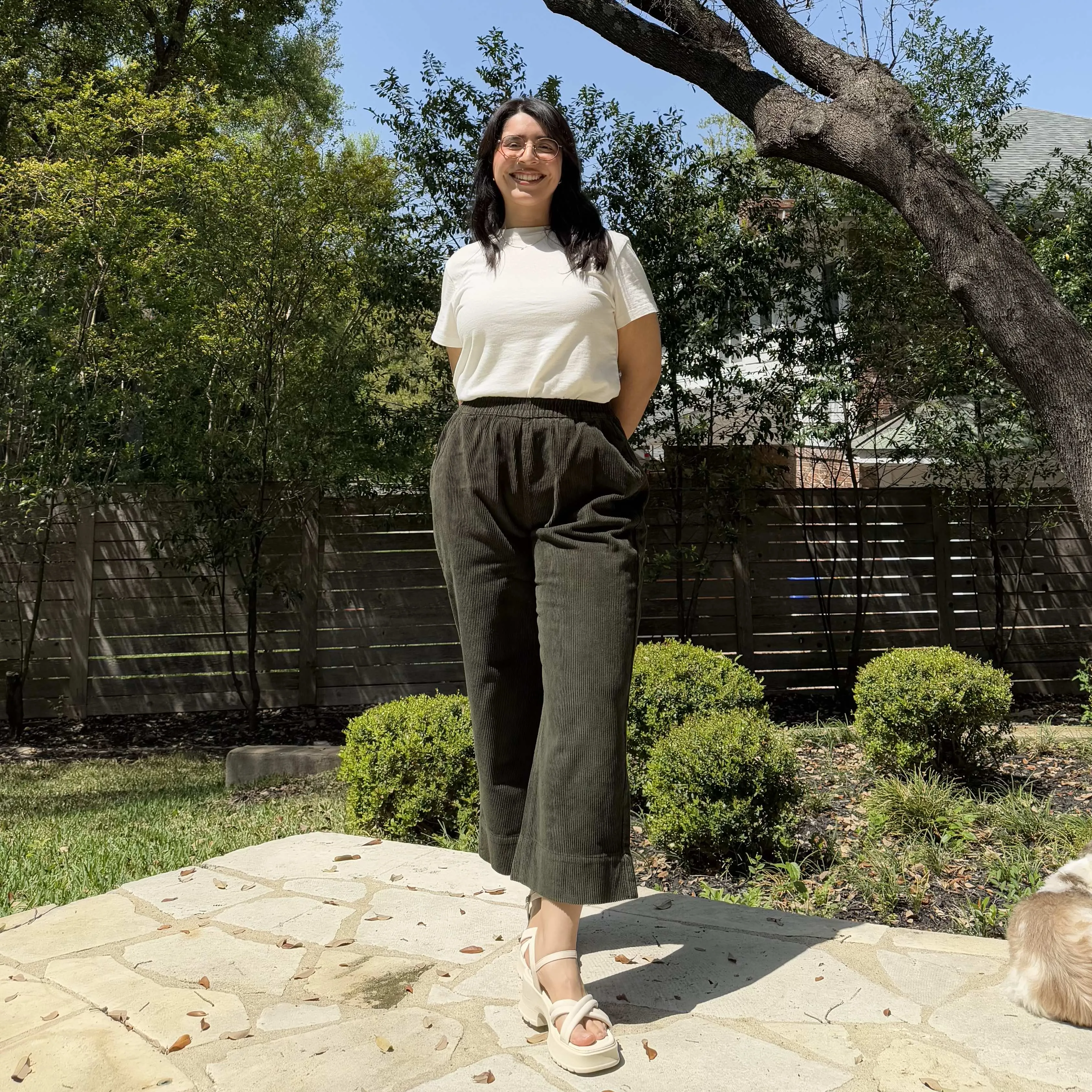 Corduroy Pants - Olive