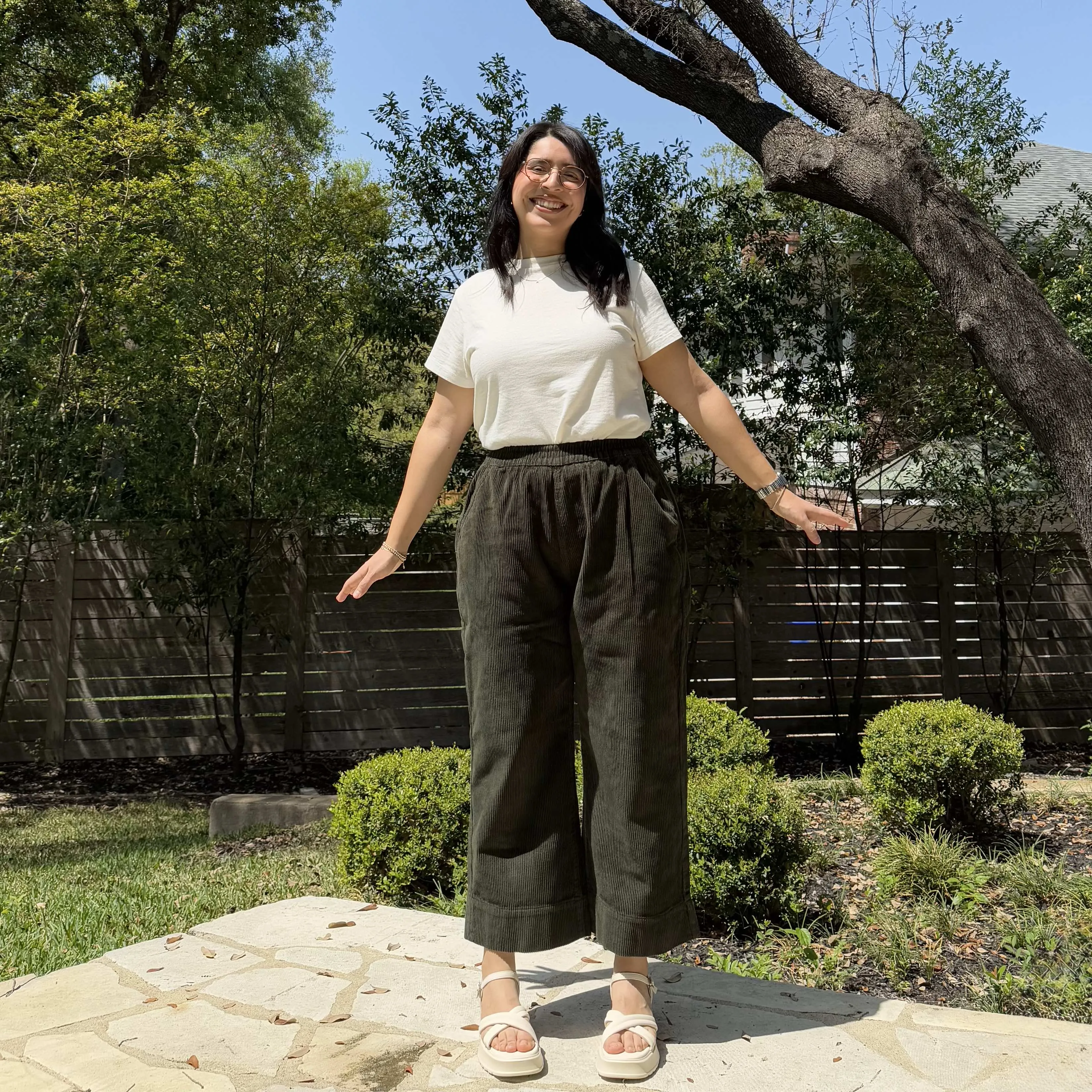 Corduroy Pants - Olive
