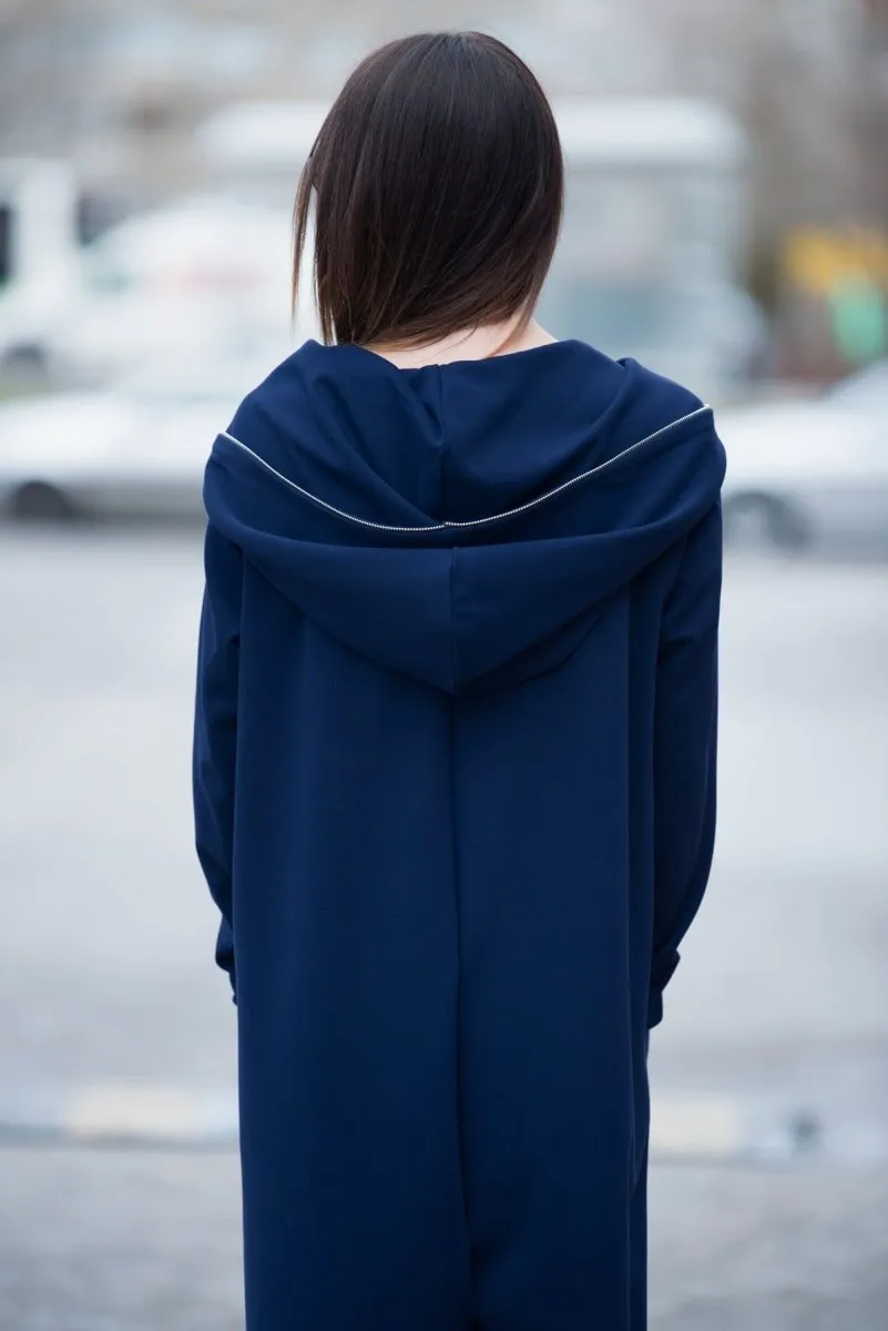 Cotton Hooded Jumpsuit EVIAN