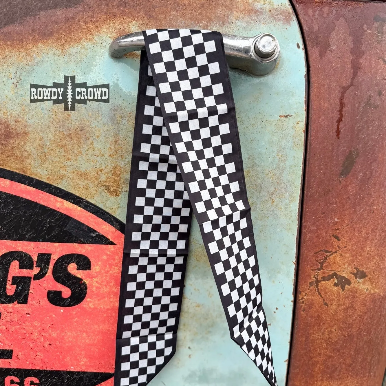 Cowboy Checkered Scarf