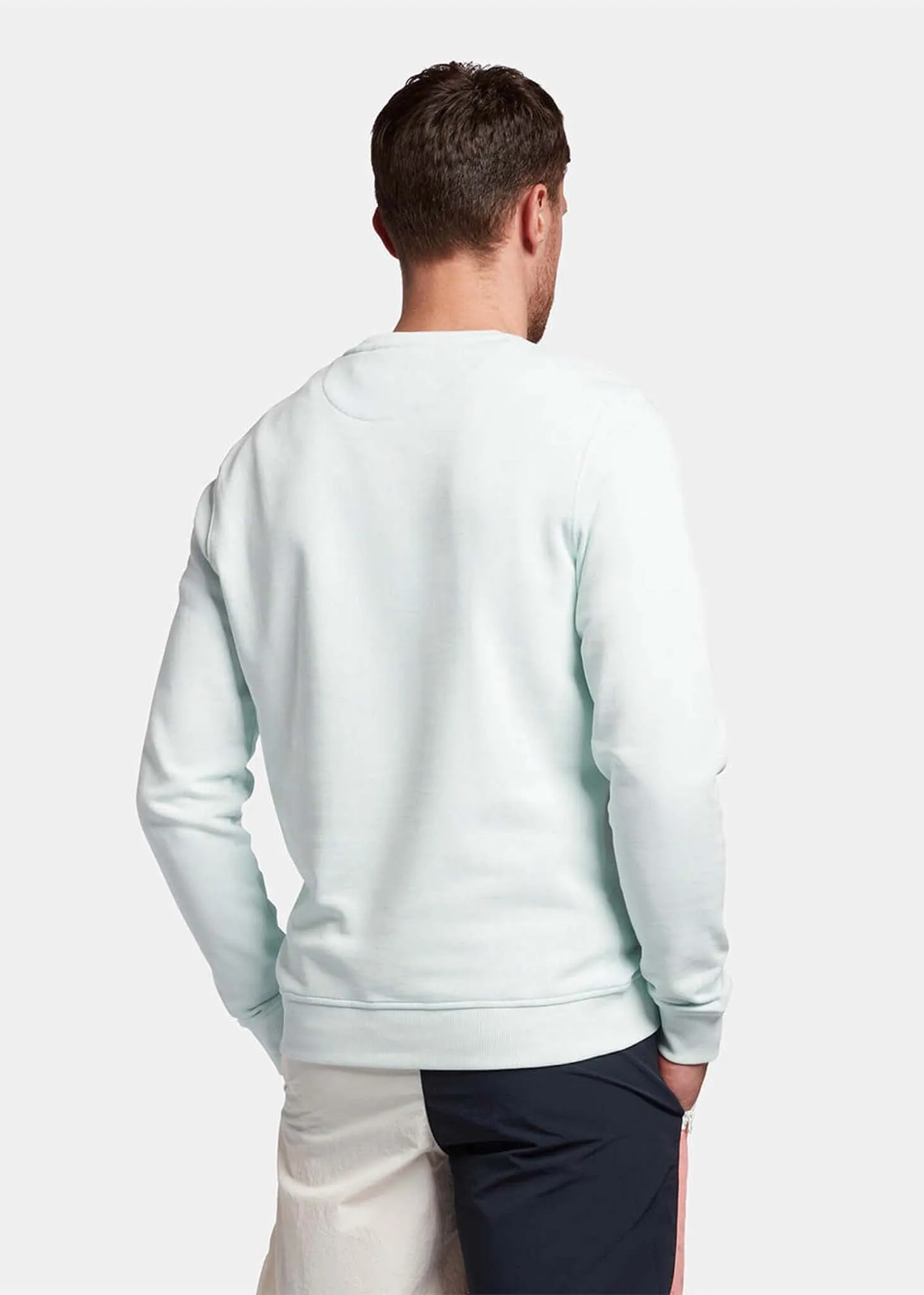 Crew neck sweatshirt - ice