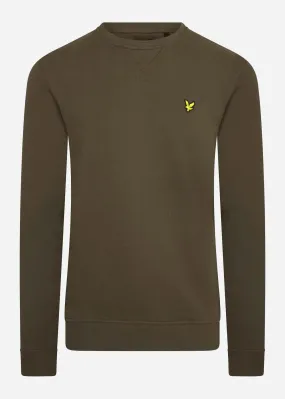 Crewneck sweatshirt - trek green