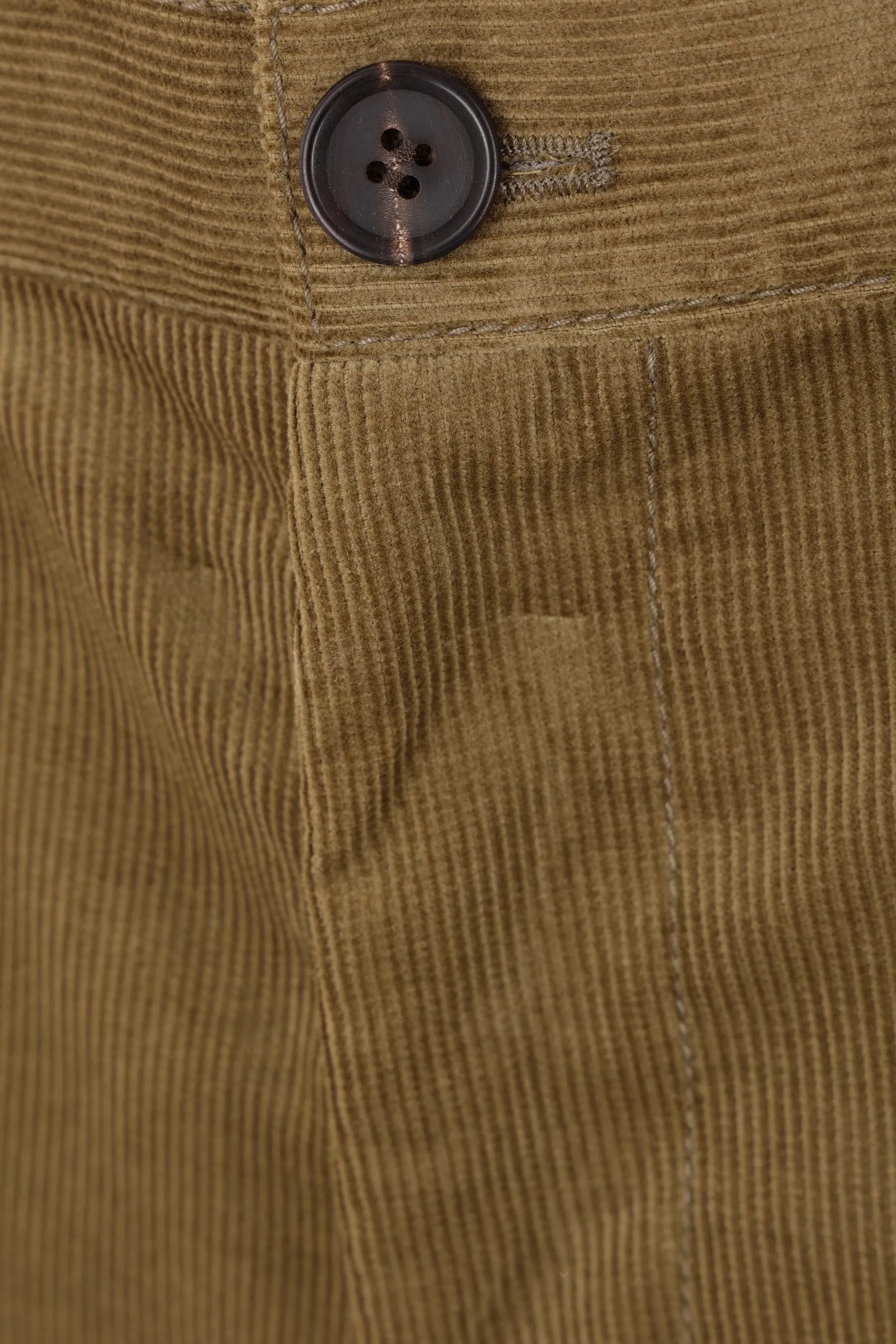 Cropped Corduroy Trousers