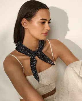 Dainty Polka Dot Print Scarf