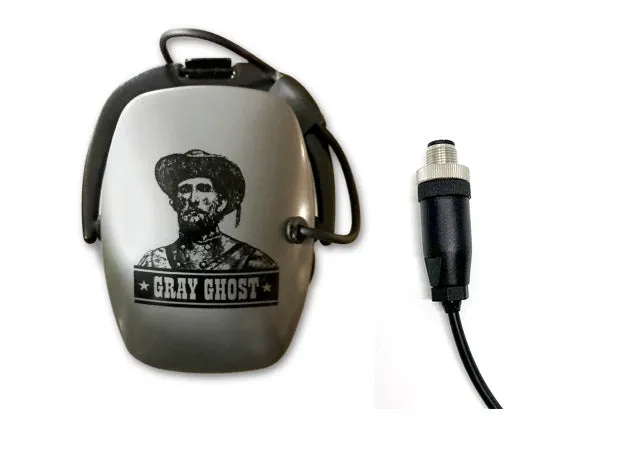 DetectorPro Gray Ghost Underwater Amphibian II Headphones for Minelab CTX 3030