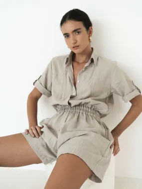 Evelyn Linen Jumpsuit
