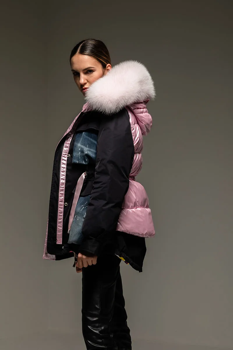 Flo e Clo  Giacca Silvy Denim   Rosa Pink