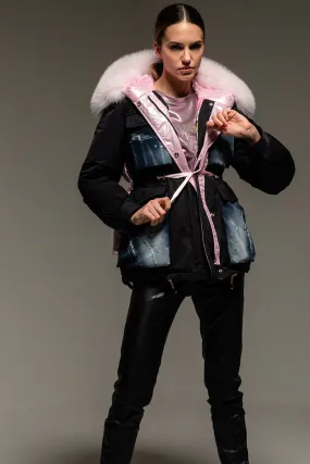 Flo e Clo  Giacca Silvy Denim   Rosa Pink
