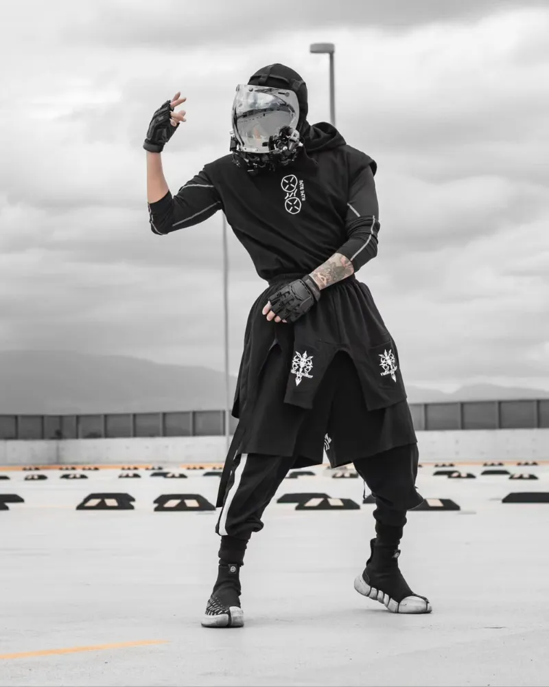 Futuristic Techwear Ninja Pants