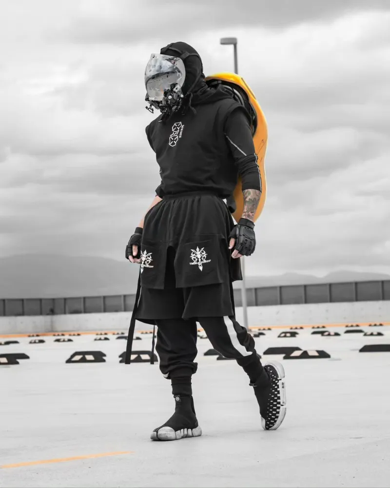 Futuristic Techwear Ninja Pants