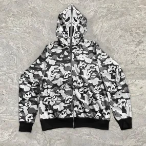 Ghost city casual street hoodie