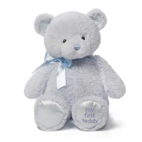 Gund Baby My First Teddy | Blue, 10in