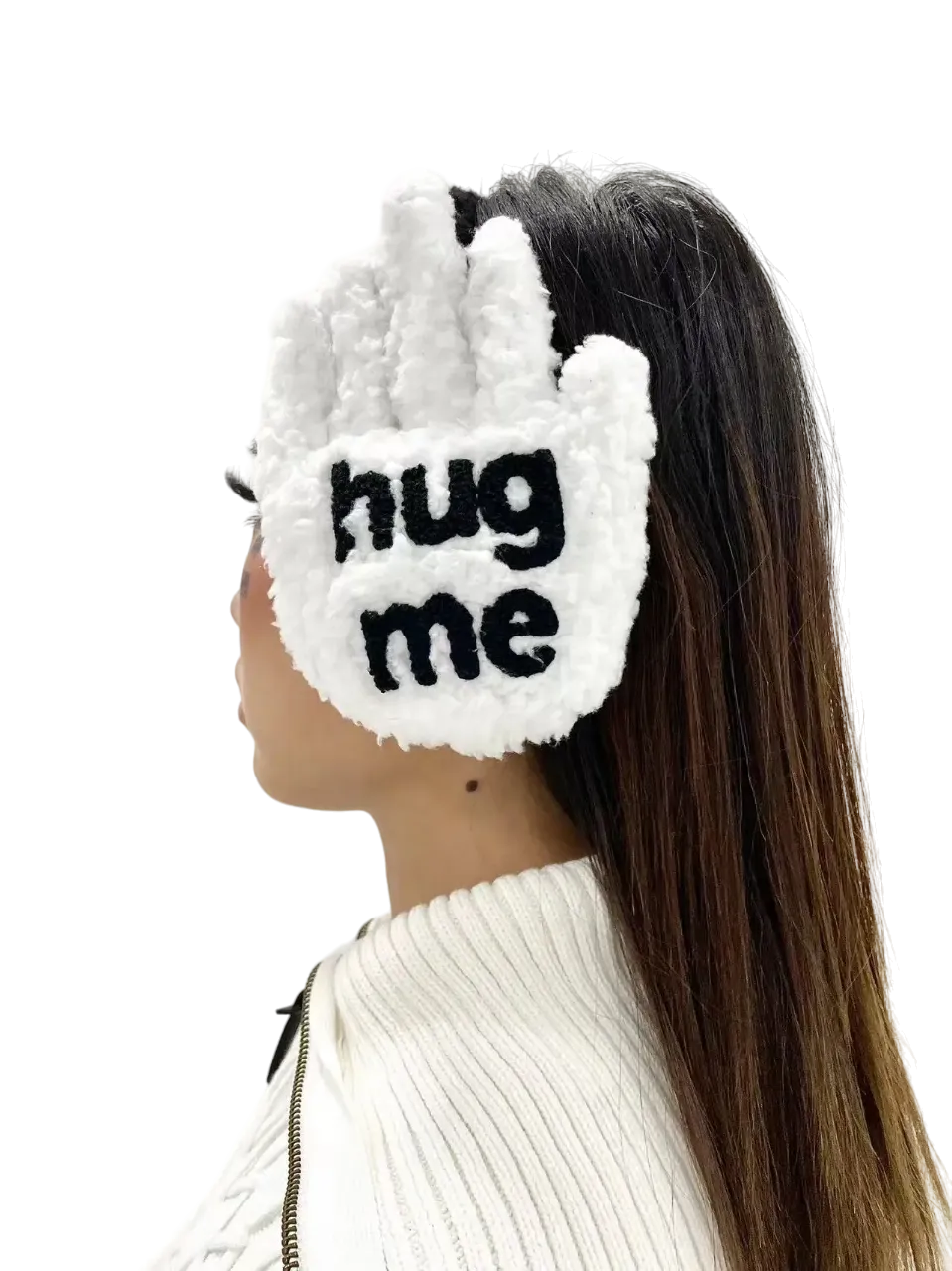 'Hug Me' Wool Fleece Ear Muffs