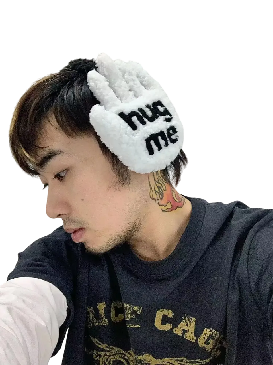 'Hug Me' Wool Fleece Ear Muffs