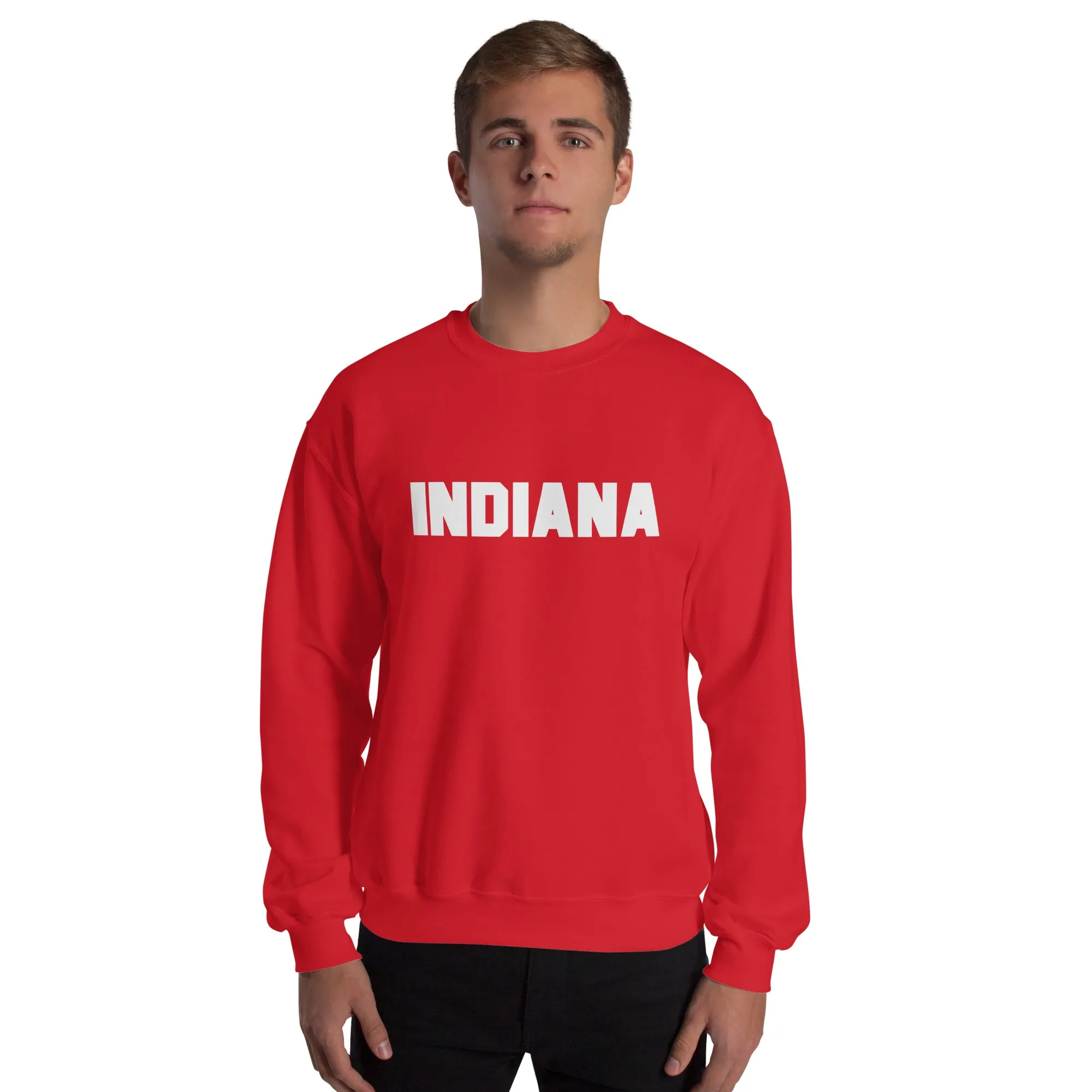 Indiana Block Script Vintage Sweatshirt
