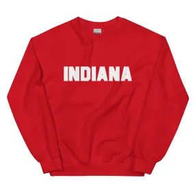 Indiana Block Script Vintage Sweatshirt