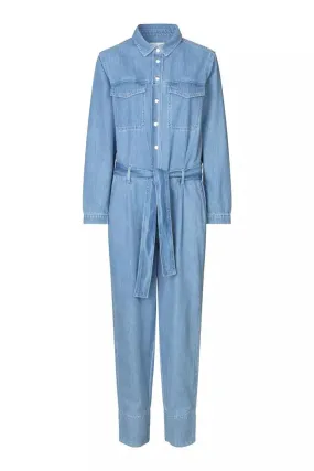 Ingrid Jumpsuit - Light Blue Denim