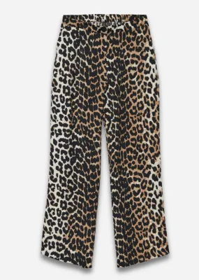 Josie Leopard Wide Pants