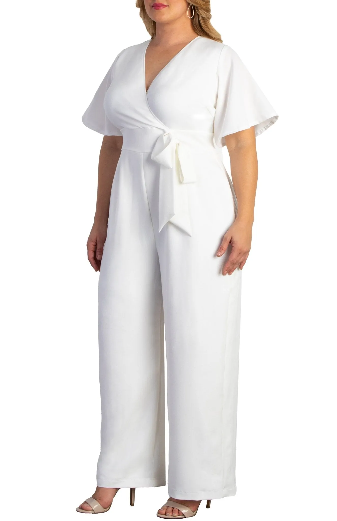 Karina Crepe Jumpsuit - Plus