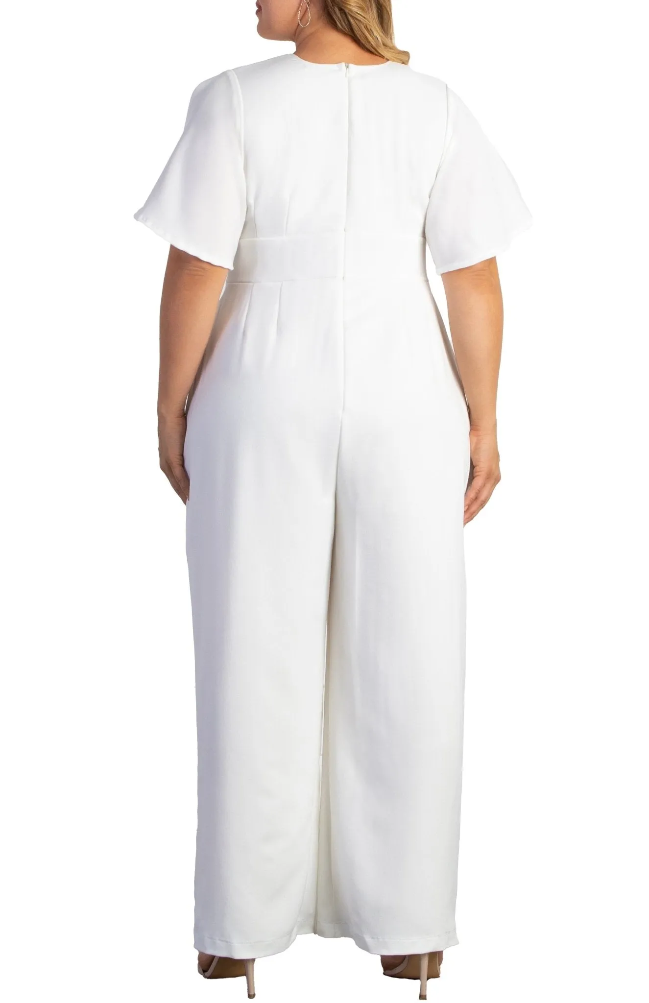 Karina Crepe Jumpsuit - Plus