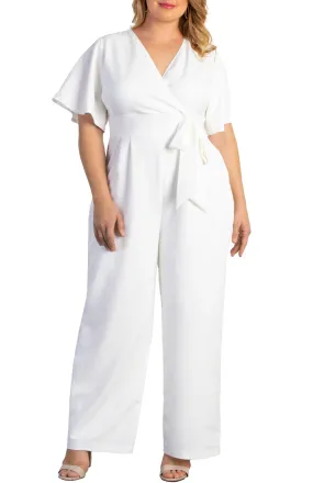 Karina Crepe Jumpsuit - Plus
