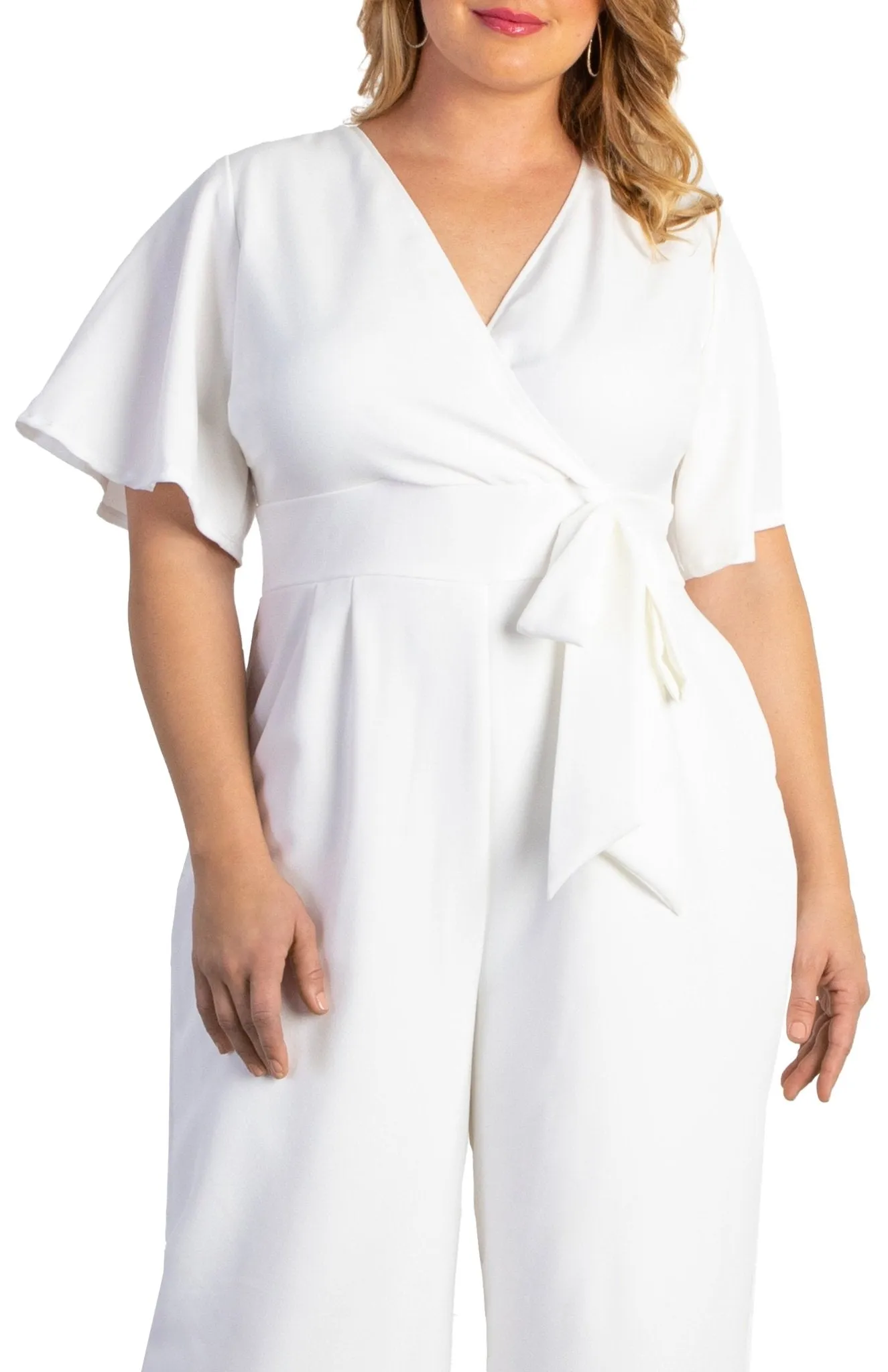 Karina Crepe Jumpsuit - Plus
