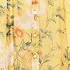 Katrina Butterfly Sleeve Midi Dress - Daisy Print